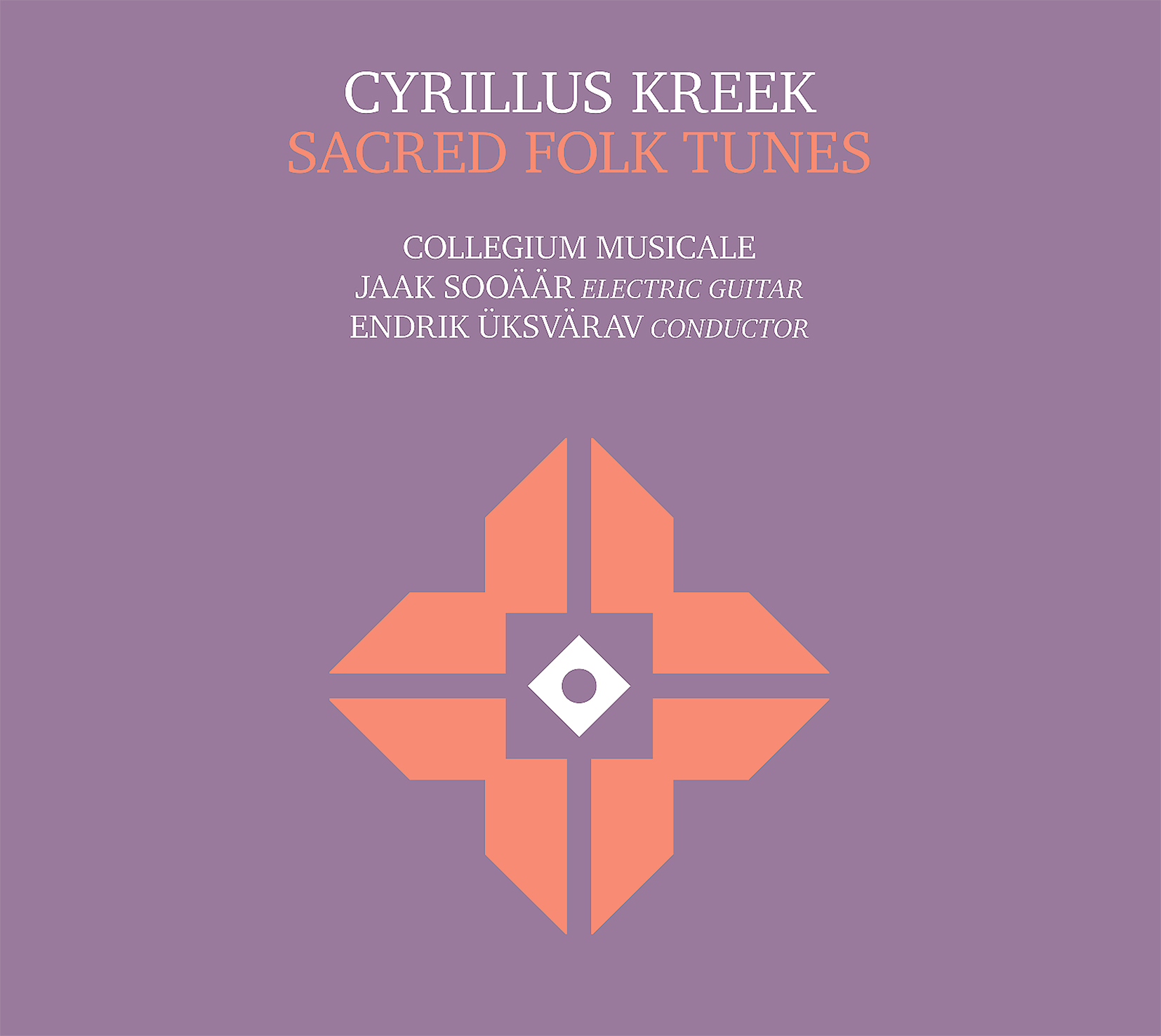 Värskelt ilmunud albumil „Kreek. Sacred Folk Tunes“ saab Cyrillus Kreegi muusika kokku džässiga. Albumil kõlab Collegium Musicale esituses Kreegi kahe vihiku[..